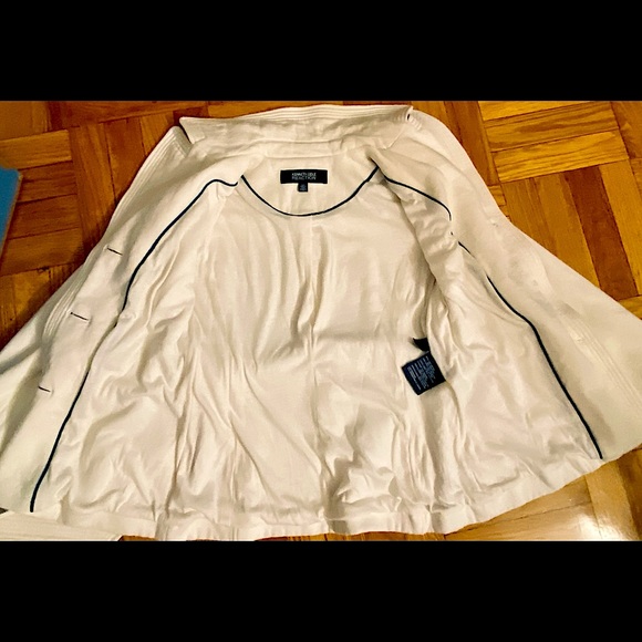 KENNETH COLE REACTION WOMEN DOUBLE BREASTED  BELTED COTTON COAT SIZE S *NEW NT* - Picture 6 of 15